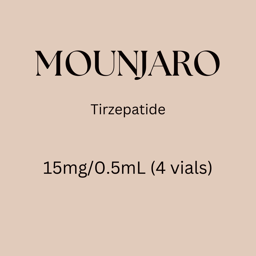 Mounjaro 15mg/0.5mL (4 vials)