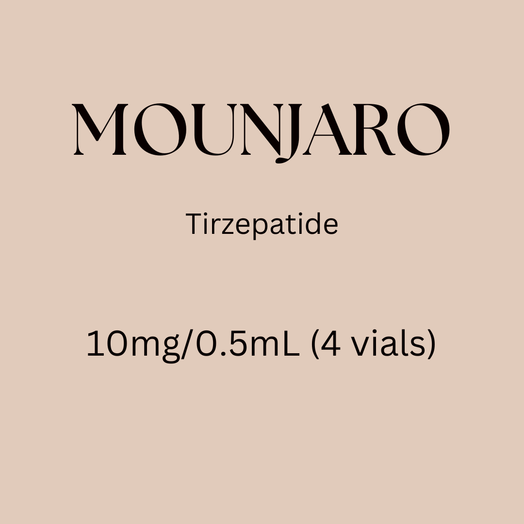 Mounjaro 10mg/0.5mL (4 vials)